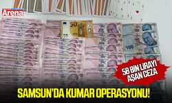 Samsun’da kumar operasyonu!