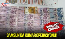 Samsun’da kumar operasyonu!