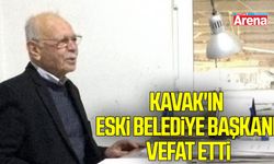 Kavak'ın eski belediye başkanı vefat etti