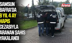 Bafra'da hapis cezasıyla aranan şahıs yakalandı!