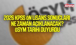 2026 KPSS Ön Lisans sonuçları ne zaman açıklanacak? ÖSYM tarihi duyurdu