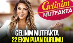 Gelinim Mutfakta 22 Ekim puan durumu