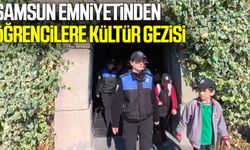 Samsun Emniyetinden öğrencilere kültür gezisi
