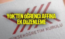 YÖK’ten öğrenci affına ek düzenleme!