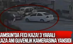 Samsun’da feci kaza! 3 yaralı