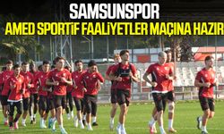 Samsunspor, Amed Sportif Faaliyetler maçına hazır