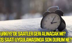 Türkiye’de saatler geri alınacak mı? 2026 kış saati uygulamasında son durum ne?