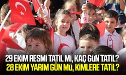29 Ekim resmi tatil mi, kaç gün tatil?