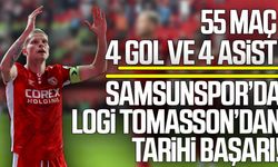 Samsunspor’da Logi Tomasson’dan tarihi başarı!
