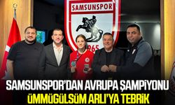 Samsunspor’dan Avrupa Şampiyonu Ümmügülsüm Arlı’ya tebrik