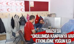 Havza’da okul kampanyasıyla 60 ünite kan bağışı toplandı