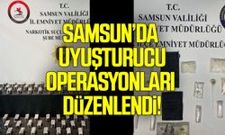 Samsun’da uyuşturucu operasyonları düzenlendi!