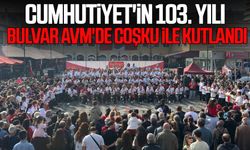 Cumhutiyet'in 103. Yılı Bulvar AVM'de kutlandı