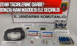 Atakum'da Jandarmadan yasaklı madde operasyonu