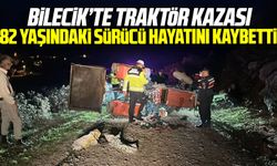82 yaşındaki sürücü traktör kazasında hayatını kaybetti