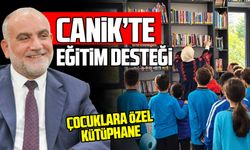 Canik’te çocuklar kütüphanede eğlenerek öğreniyor