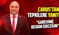Samsunspor’da Fazlıhan Carus’tan yemek organizasyonu açıklaması