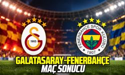 Galatasaray-Fenerbahçe maç sonucu