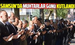 Havza'da Muhtarlar Günü kutlandı