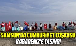 Sporcular Cumhuriyet’in 103. yılını Karadeniz'de kutladı