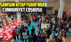 Samsun Kitap Fuarı’nda Cumhuriyet Bayramı coşkusu