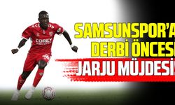 Samsunspor'da Jarju formaya göz kırptı
