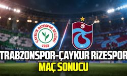 Trabzonspor- Çaykur Rizespor maç sonucu