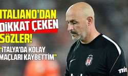 Italiano’dan milli ara itirafı: Kolay maçları kaybettim
