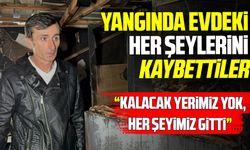 Samsun’da yangında evdeki tüm eşyalar kül oldu