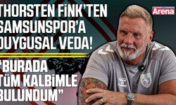 Thorsten Fink’ten Samsunspor’a duygusal veda!