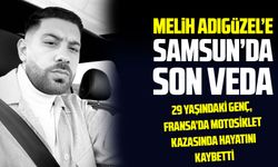 Fransa’da kazada ölen Melih Adıgüzel, Samsun’da toprağa verildi