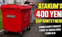 Atakum’a 400 adet yeni çöp konteyneri