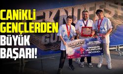 Canikli öğrencilerden TEKNOFEST'te Türkiye üçüncülüğü