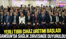 Samsun'daki sağlık zirvesinde yerli üretim mesajı