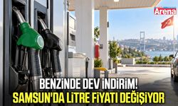 Benzinde dev indirim! Samsun'da litre fiyatı değişiyor
