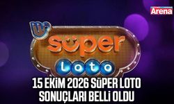 15 Ekim 2026 Süper Loto sonuçları belli oldu