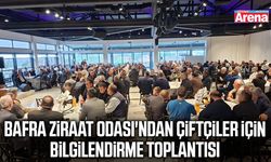 Bafra Ziraat Odası'ndan çiftçiler için bilgilendirme toplantısı