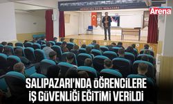 Salıpazarı'nda öğrencilere iş güvenliği eğitimi