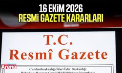 16 Ekim 2026 Resmi Gazete kararları
