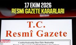 17 Ekim 2026 Resmi Gazete kararları