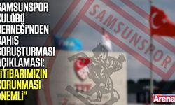 Samsunspor Kulübü Derneği'nden bahis soruşturması açıklaması