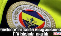 Fenerbahçe'den transfer yasağı açıklaması!