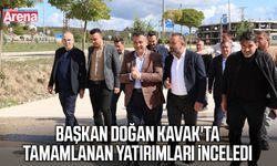 Başkan Doğan Kavak'ta tamamlanan yatırımları inceledi