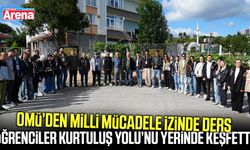 OMÜ’den Milli Mücadele izinde ders