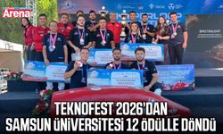 TEKNOFEST 2026’dan Samsun Üniversitesi 12 ödülle döndü