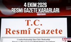 4 Ekim 2026 Resmi Gazete kararları