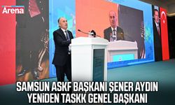 Samsun ASKF Başkanı Şener Aydın yeniden TASKK Genel Başkanı