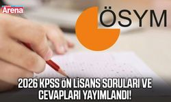 2026 KPSS Ön Lisans soruları ve cevapları yayımlandı!