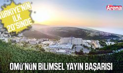OMÜ bilimsel yayın sayısında Türkiye'nin ilk 20'sinde
