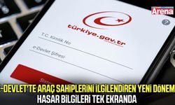 e-Devlet'te araç sahiplerini ilgilendiren yeni dönem